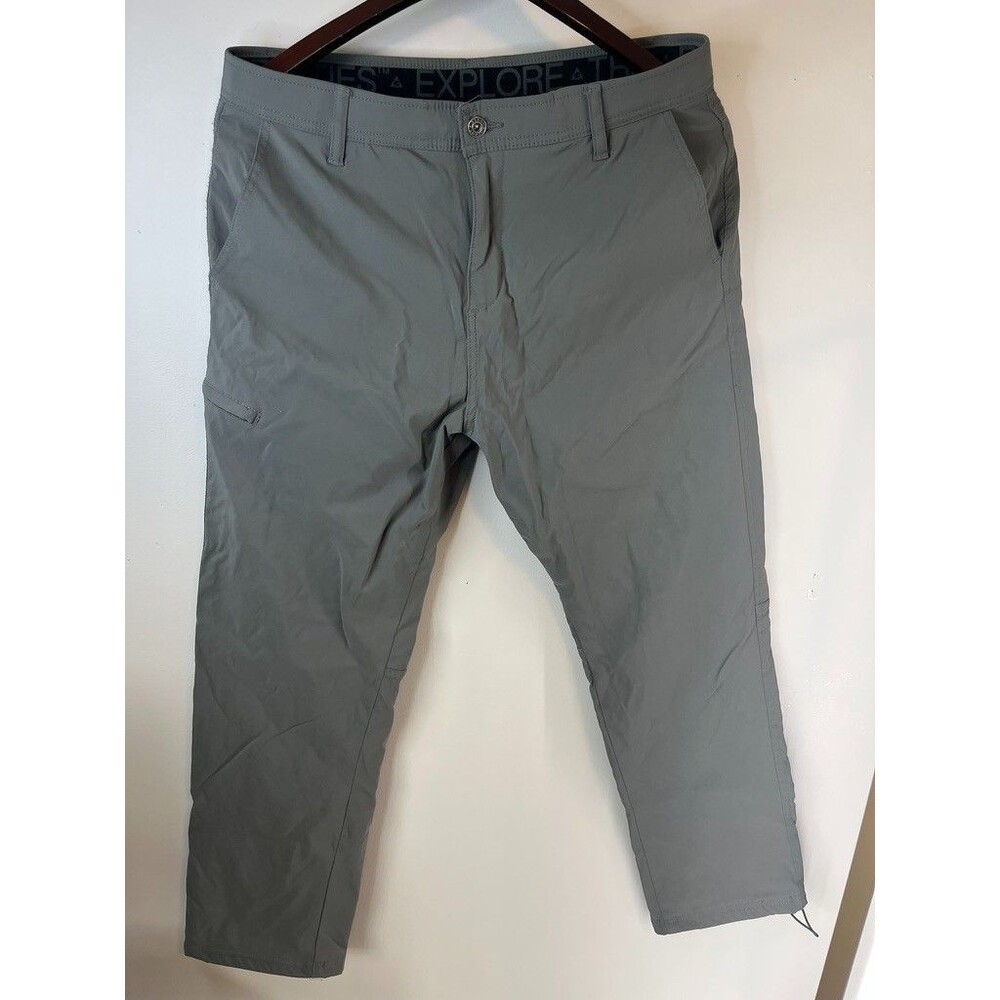 Gray mens Gerry fleece lined pants 34x32